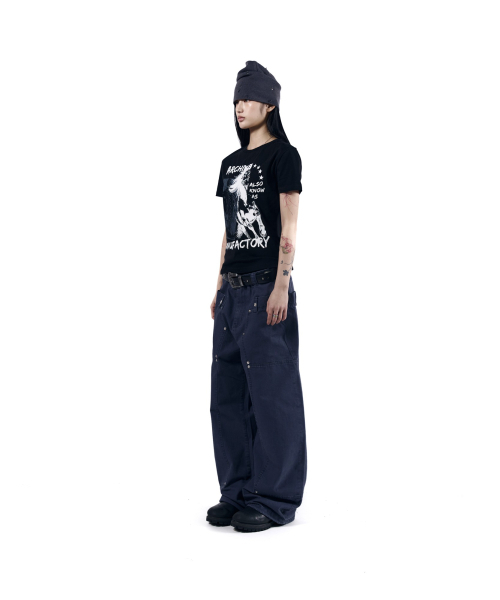 AAKAM(アーカム)の「Western Horse Half Top (Black)(Tシャツ/カットソー・レディース・その他・1/2/3)」の5枚目の写真