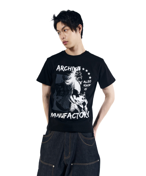 AAKAM(アーカム)の「Western Horse Half Top (Black)(Tシャツ/カットソー・レディース・その他・1/2/3)」の15枚目の写真