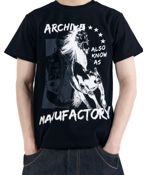 AAKAM(アーカム)の「Western Horse Half Top (Black)(Tシャツ/カットソー・レディース・その他・1/2/3)」の16枚目の写真