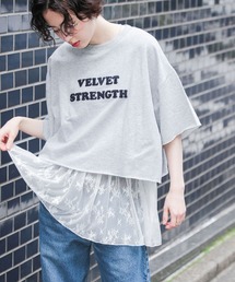 GEORGE'S（ジョージズ）の「レース切替タンクトップ（タンクトップ）」