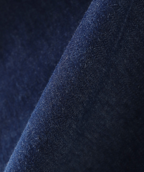 SEEALL(シーオール)の「SEEALL / シーオール REGULAR COLLAR SHIRTS DENIM(シャツ/ブラウス・メンズ・ネイビー・48/46)」の2枚目の写真