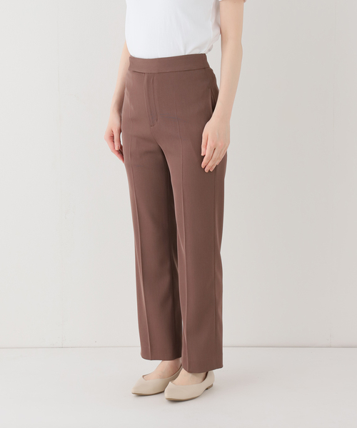 ツイルクロスストレートパンツ（スラックス）｜NOBLE（ノーブル）の