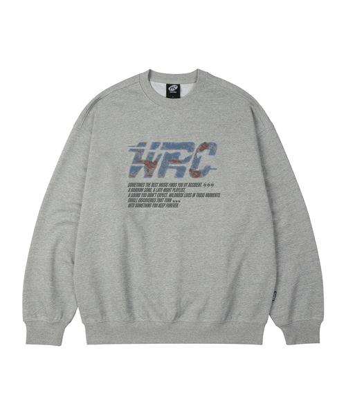 WILDROCK(ワイルドロック)の「WRC SOUND DISCOVERY オーバーサイズ スウェット_7 COL(スウェット・メンズ・ブルー/ネイビー/ダークグレー/チャコール/ベージュ/ブラック/アイボリー・MEDIUM/LARGE/SMALL)」の4枚目の写真