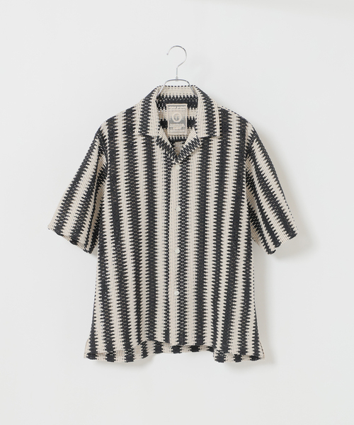 B.C STOCK（ベーセーストック）の「インドアソートレースシャツ（シャツ/ブラウス・メンズ・ブラック/アイボリー/ブラック系その他/ブルー/ブラックミックス/グリーン・MEDIUM/LARGE）」の4枚目の写真