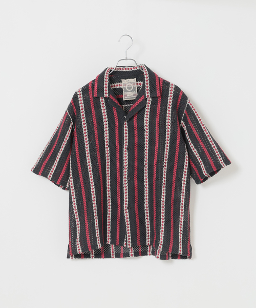 B.C STOCK（ベーセーストック）の「インドアソートレースシャツ（シャツ/ブラウス・メンズ・ブラック/アイボリー/ブラック系その他/ブルー/ブラックミックス/グリーン・MEDIUM/LARGE）」の3枚目の写真