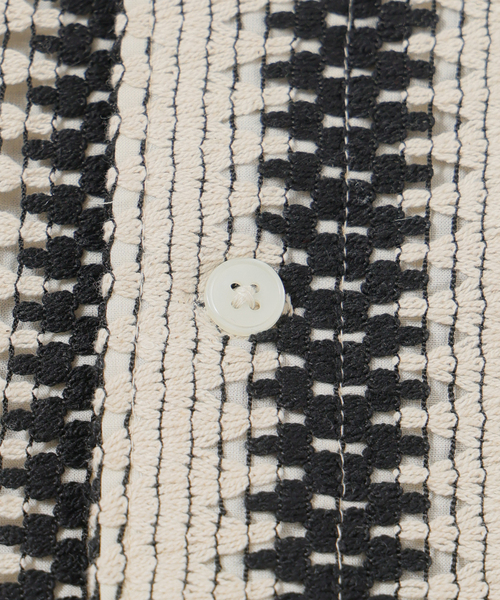 B.C STOCK（ベーセーストック）の「インドアソートレースシャツ（シャツ/ブラウス・メンズ・ブラック/アイボリー/ブラック系その他/ブルー/ブラックミックス/グリーン・MEDIUM/LARGE）」の12枚目の写真