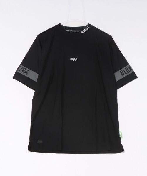 LUXE/R GOLF(ラグジュ ゴルフ)の「(RM)【LUXE/R GOLF】ストレッチ スムース ロゴ ハイネック Tシャツ(Tシャツ/カットソー・メンズ・チャコールグレー/ブラック/ホワイト/ネイビー・X-LARGE/LARGE/MEDIUM)」の16枚目の写真