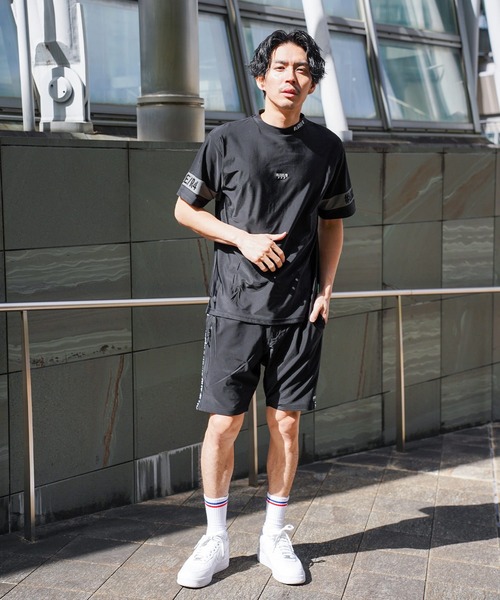 LUXE/R GOLF(ラグジュ ゴルフ)の「(RM)【LUXE/R GOLF】ストレッチ スムース ロゴ ハイネック Tシャツ(Tシャツ/カットソー・メンズ・チャコールグレー/ブラック/ホワイト/ネイビー・X-LARGE/LARGE/MEDIUM)」の22枚目の写真