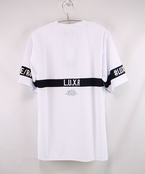 LUXE/R GOLF(ラグジュ ゴルフ)の「(RM)【LUXE/R GOLF】ストレッチ スムース ロゴ ハイネック Tシャツ(Tシャツ/カットソー・メンズ・チャコールグレー/ブラック/ホワイト/ネイビー・X-LARGE/LARGE/MEDIUM)」の8枚目の写真