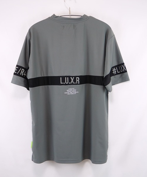 LUXE/R GOLF(ラグジュ ゴルフ)の「(RM)【LUXE/R GOLF】ストレッチ スムース ロゴ ハイネック Tシャツ(Tシャツ/カットソー・メンズ・チャコールグレー/ブラック/ホワイト/ネイビー・X-LARGE/LARGE/MEDIUM)」の12枚目の写真