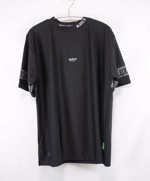 LUXE/R GOLF(ラグジュ ゴルフ)の「(RM)【LUXE/R GOLF】ストレッチ スムース ロゴ ハイネック Tシャツ(Tシャツ/カットソー・メンズ・チャコールグレー/ブラック/ホワイト/ネイビー・X-LARGE/LARGE/MEDIUM)」の13枚目の写真