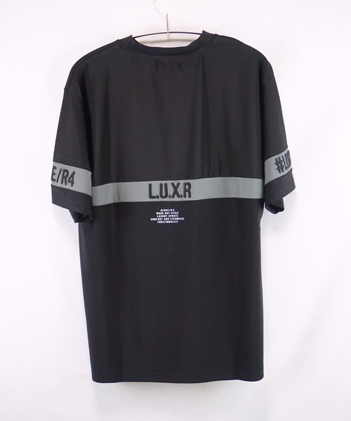 LUXE/R GOLF(ラグジュ ゴルフ)の「(RM)【LUXE/R GOLF】ストレッチ スムース ロゴ ハイネック Tシャツ(Tシャツ/カットソー・メンズ・チャコールグレー/ブラック/ホワイト/ネイビー・X-LARGE/LARGE/MEDIUM)」の14枚目の写真