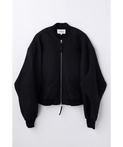 ENFOLD(エンフォルド)の「MONSTER SLEEVES BLOUSON(ブルゾン・レディース・オレンジ系その他/ブラック/ホワイト・38)」の2枚目の写真