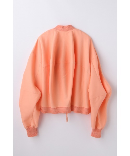 ENFOLD(エンフォルド)の「MONSTER SLEEVES BLOUSON(ブルゾン・レディース・オレンジ系その他/ブラック/ホワイト・38)」の15枚目の写真