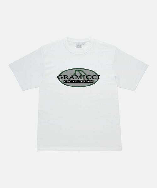 Gramicci（グラミチ）の「HALF DOME TEE / ハーフドームTシャツ Gramicci グラミチ（Tシャツ/カットソー・メンズ・ブラック/ホワイト/ライム/ラベンダー・S/M/L/XL/XXL）」の11枚目の写真