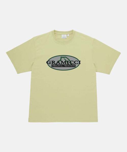 Gramicci（グラミチ）の「HALF DOME TEE / ハーフドームTシャツ Gramicci グラミチ（Tシャツ/カットソー・メンズ・ブラック/ホワイト/ライム/ラベンダー・S/M/L/XL/XXL）」の13枚目の写真