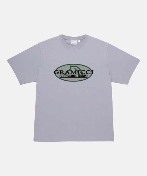 Gramicci（グラミチ）の「HALF DOME TEE / ハーフドームTシャツ Gramicci グラミチ（Tシャツ/カットソー・メンズ・ブラック/ホワイト/ライム/ラベンダー・S/M/L/XL/XXL）」の14枚目の写真
