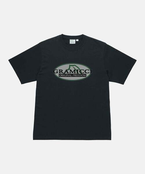 Gramicci（グラミチ）の「HALF DOME TEE / ハーフドームTシャツ Gramicci グラミチ（Tシャツ/カットソー・メンズ・ブラック/ホワイト/ライム/ラベンダー・S/M/L/XL/XXL）」の12枚目の写真