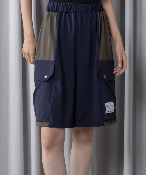 MARECHAL TERRE（マルシャルテル）の「【機能素材】ラッシュガードショートパンツ（その他パンツ・レディース・ブラック/チャコールグレー/ライトグレー/ネイビー・MEDIUM）」の5枚目の写真