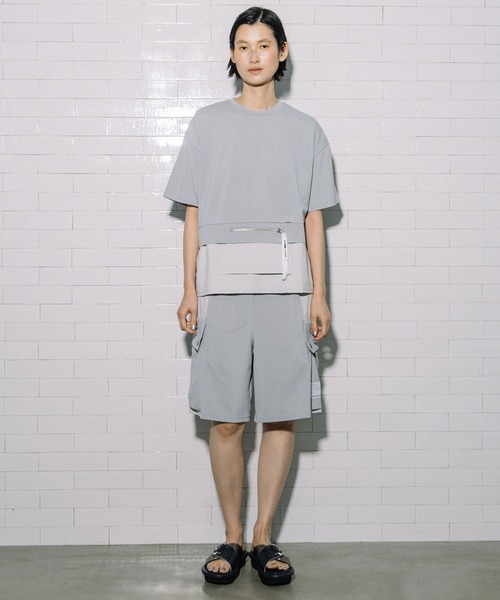 MARECHAL TERRE（マルシャルテル）の「【機能素材】ラッシュガードショートパンツ（その他パンツ・レディース・ブラック/チャコールグレー/ライトグレー/ネイビー・MEDIUM）」の21枚目の写真