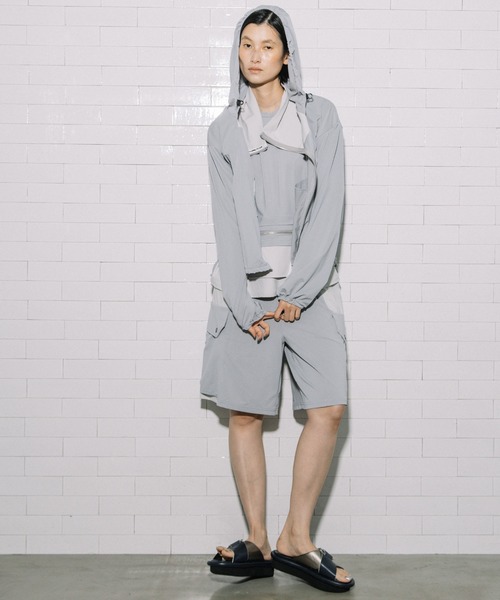 MARECHAL TERRE（マルシャルテル）の「【機能素材】ラッシュガードショートパンツ（その他パンツ・レディース・ブラック/チャコールグレー/ライトグレー/ネイビー・MEDIUM）」の22枚目の写真