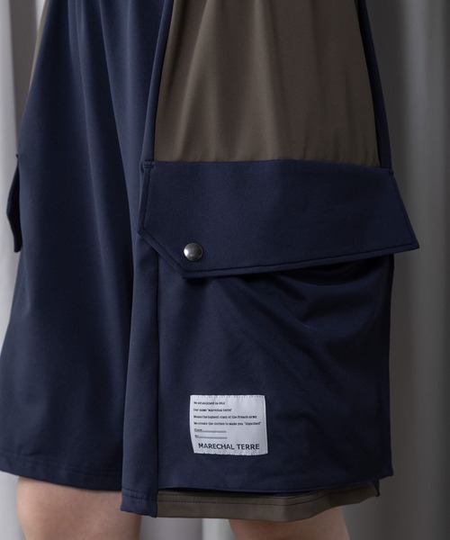 MARECHAL TERRE（マルシャルテル）の「【機能素材】ラッシュガードショートパンツ（その他パンツ・レディース・ブラック/チャコールグレー/ライトグレー/ネイビー・MEDIUM）」の13枚目の写真