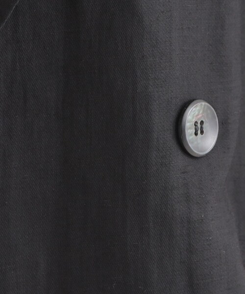 couture brooch(クチュールブローチ)の「バックスリットハーフジャケット(テーラードジャケット・レディース・ブラック/ベージュ・38)」の9枚目の写真