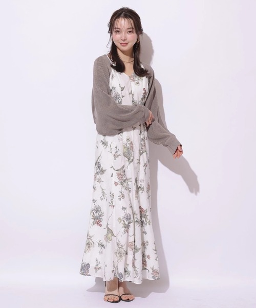 Mystrada（マイストラーダ）の「フルーツボタニカルワンピース（ワンピース・レディース・ライトイエロー/ホワイト・34/38/36）」の17枚目の写真