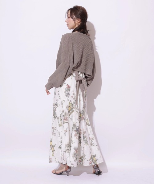 Mystrada（マイストラーダ）の「フルーツボタニカルワンピース（ワンピース・レディース・ライトイエロー/ホワイト・34/38/36）」の18枚目の写真