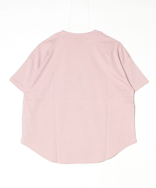 Tom&Jerry(トムアンドジェリー)の「TOMandJERRY トムとジェリー レディース 半袖 オーバーサイズプリントTシャツ(Tシャツ/カットソー・レディース・ピンク/イエロー/チャコールグレー/ダークグリーン/ブルー/ホワイト系2/ブラック/ホワイト系1・L/M)」の14枚目の写真