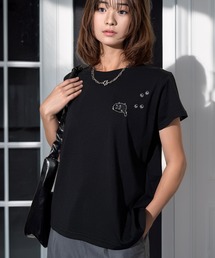 プチプラ 刺繍ワンポイント アソート コンパクトTシャツ