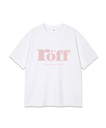 ROEFF TYPE PLAY DOT OVER FIT T-SHIRT [LIGHT PINK] (3color)