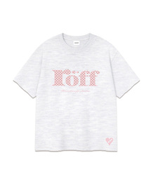 RANDOMOFF（ランダムオフ）の「ROEFF TYPE PLAY DOT OVER FIT T-SHIRT [LIGHT PINK] (3color)（Tシャツ/カットソー）」