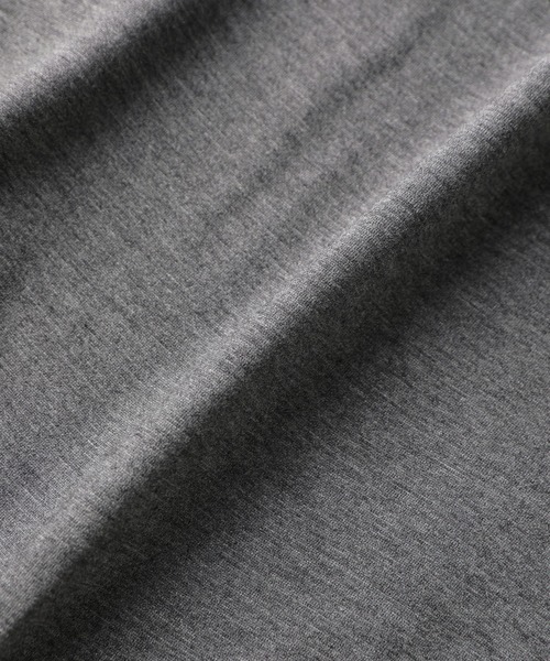 ZUCCa（ズッカ）の「DRAPE JERSEY / Tシャツ（Tシャツ/カットソー・レディース・ダークグレー/ブラック/カーキ・M size）」の8枚目の写真
