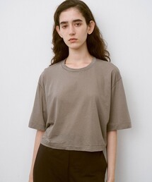 UNFIL（アンフィル）の「UNFIL | コットンジャージー シアー半袖Tシャツ WOMEN（Tシャツ/カットソー）」