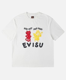 EVISU（エヴィス）の「" EJ, RIDE FAST PRAY HARD  S/S TEE"（Tシャツ/カットソー）」