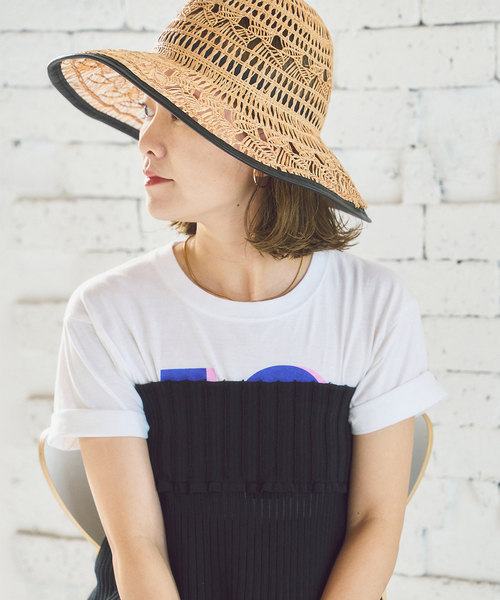 Spick & Span（スピックアンドスパン）の「La Maison de Lyllis / メゾンドリリス LAFU（ハット・レディース・ブラック・FREE）」の2枚目の写真