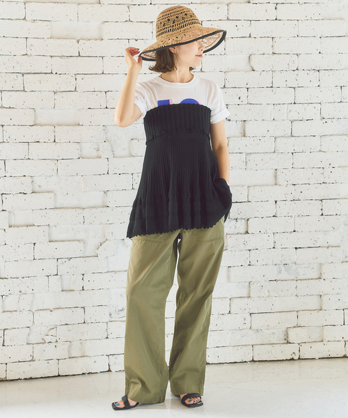 Spick & Span（スピックアンドスパン）の「La Maison de Lyllis / メゾンドリリス LAFU（ハット・レディース・ブラック・FREE）」の3枚目の写真