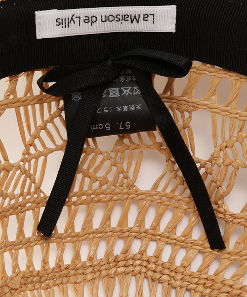 Spick & Span（スピックアンドスパン）の「La Maison de Lyllis / メゾンドリリス LAFU（ハット・レディース・ブラック・FREE）」の10枚目の写真