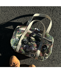 NOT NEW（ナットニュー）の「Mesh Boston Bag Beige Camo（ボストンバッグ）」