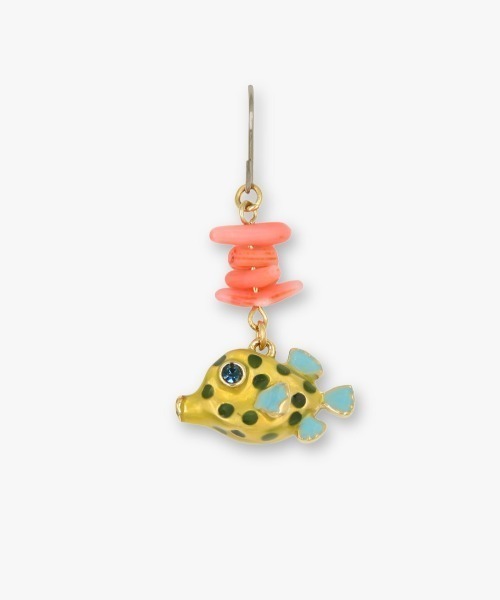 ANNA SUI(アナスイ)の「ハコフグモチーフ ピアス(ピアス(両耳用)・レディース・その他・ONE SIZE)」の3枚目の写真