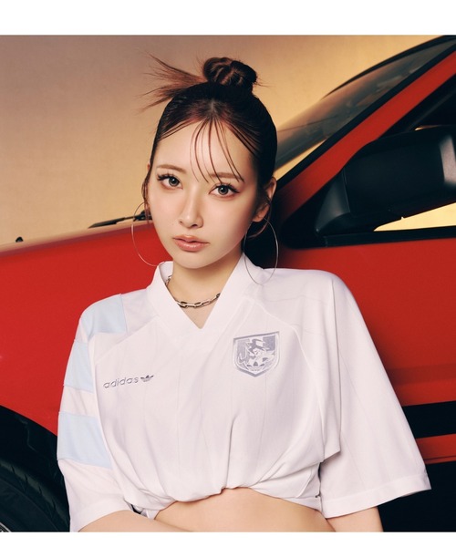 セール】ADIDAS ウェア アディダス W TIED JERSEY ショートスリーブ