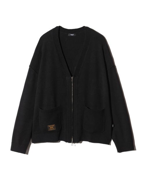 glamb(グラム)の「Zip Knit Cardigan / ジップニットカーディガン(カーディガン/ボレロ・メンズ・ブラウン/ブラック/グレー/ブルー・M/L)」の5枚目の写真