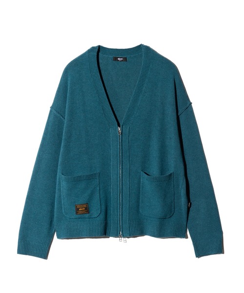 Zip Knit Cardigan / ジップニットカーディガン（カーディガン/ボレロ