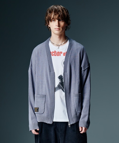 Zip Knit Cardigan / ジップニットカーディガン（カーディガン/ボレロ