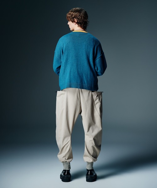 glamb(グラム)の「Zip Knit Cardigan / ジップニットカーディガン(カーディガン/ボレロ・メンズ・ブラウン/ブラック/グレー/ブルー・M/L)」の17枚目の写真
