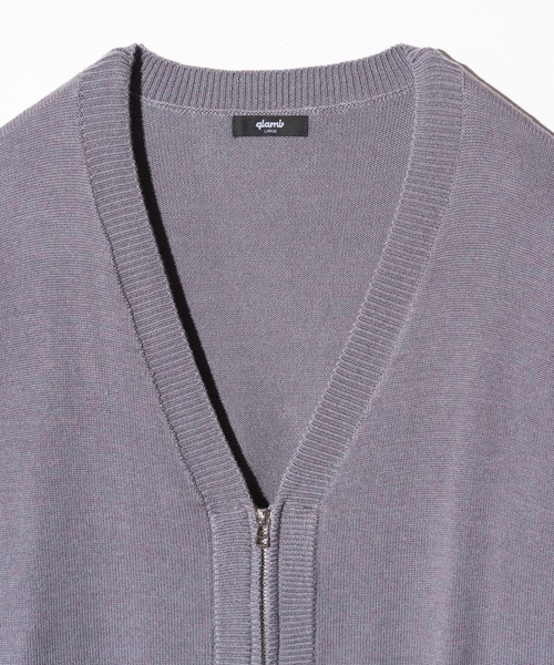 Zip Knit Cardigan / ジップニットカーディガン（カーディガン/ボレロ