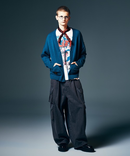 glamb(グラム)の「Zip Knit Cardigan / ジップニットカーディガン(カーディガン/ボレロ・メンズ・ブラウン/ブラック/グレー/ブルー・M/L)」の22枚目の写真