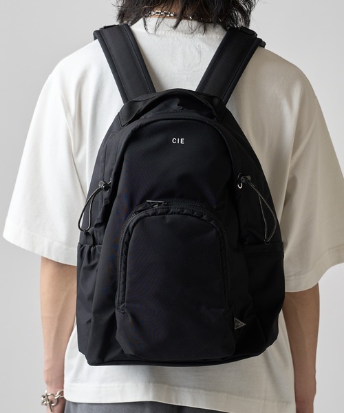CIE(シー)の「【CIE】DAYPACK MINI(バックパック/リュック・メンズ・ブラック/ブルー・FREE)」の3枚目の写真