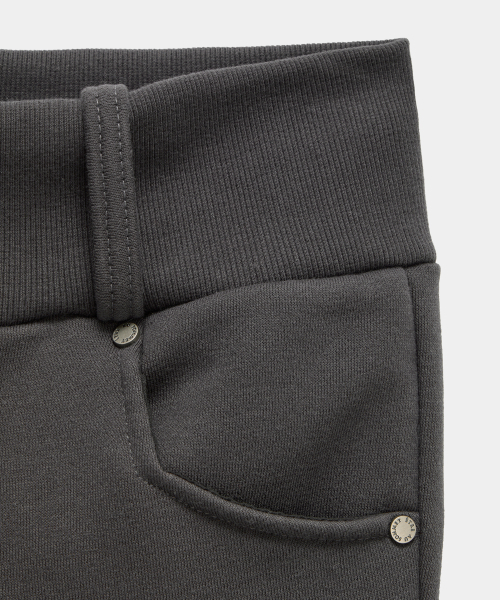 ETRE AU SOMMET(エトレオソメ)の「Lace Zipper Layer Bootcut Pants (Dark Gray)(その他パンツ・レディース・ダークグレー・FREE)」の8枚目の写真